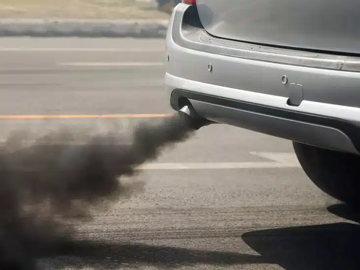 contrôle antipollution positif