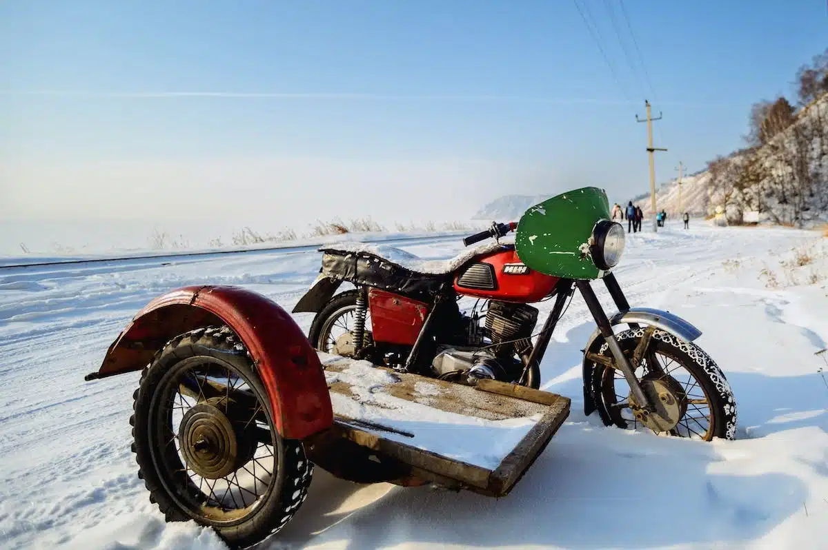 moto hiver