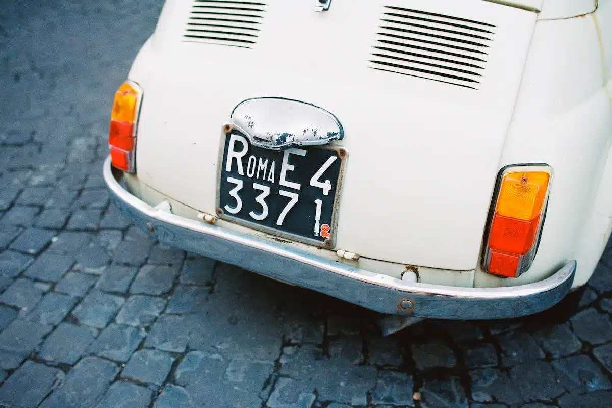 voiture  immatriculation