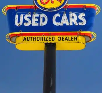 ok used cars signage