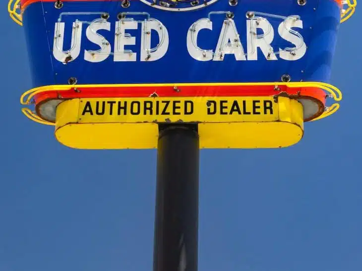 ok used cars signage