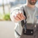 Shallow Focus Car Key held by a Man