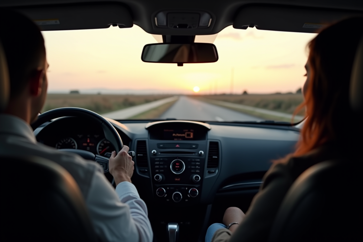 voiture conduite