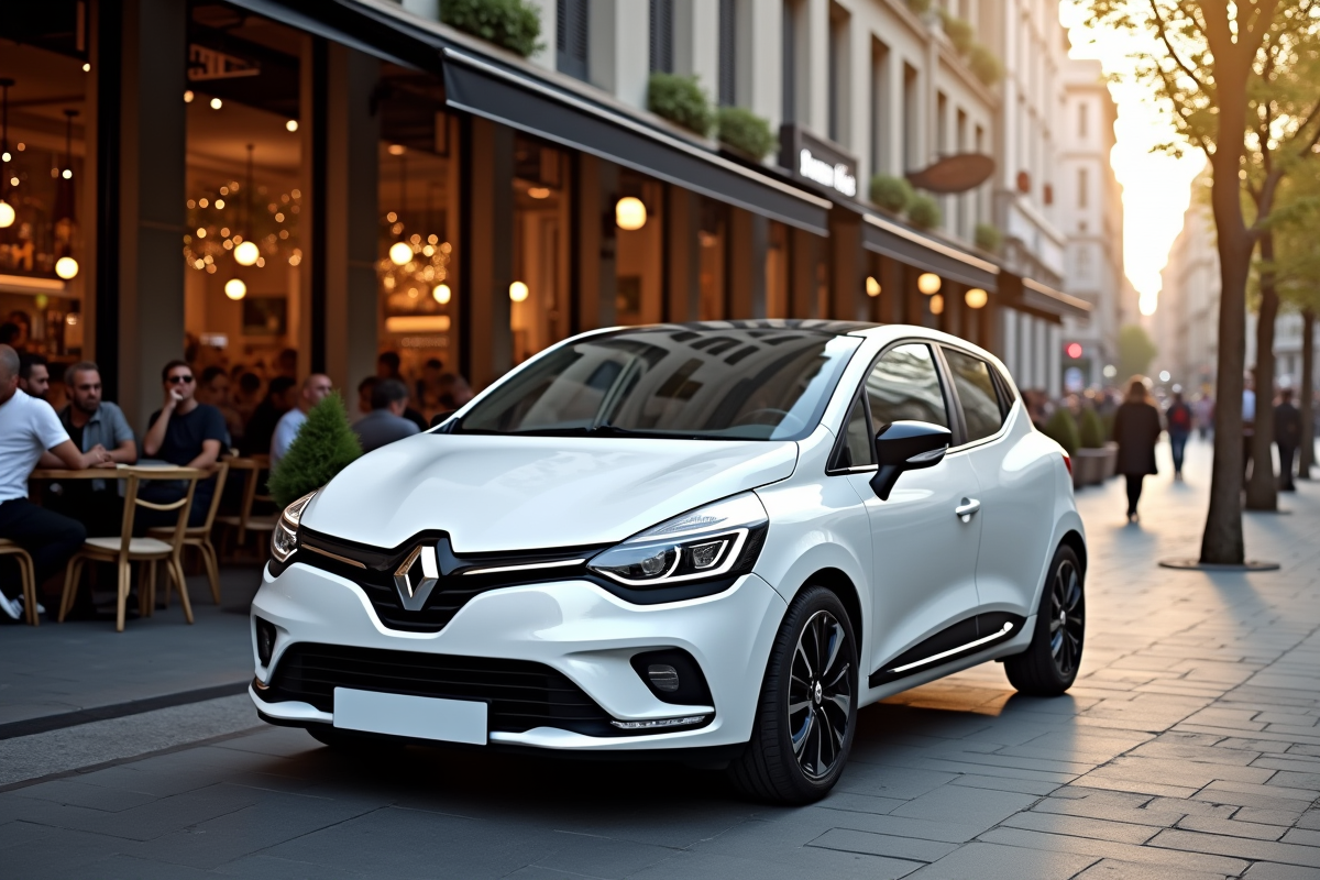 voiture blanche